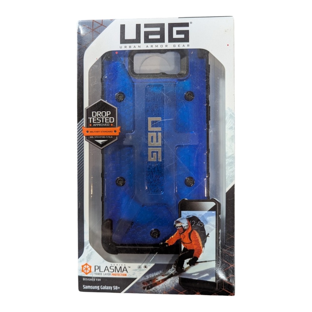 F7. UAG (Urban‎ Armor Gear) PLASMA Series Case for Samsung Galaxy S8+ - Cobalt